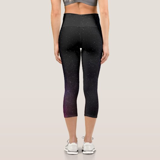 Milde, helle Farben Capri Leggings (Rückseite)