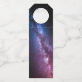 Milde, helle Farben Flaschenanhänger (Vorderseite)