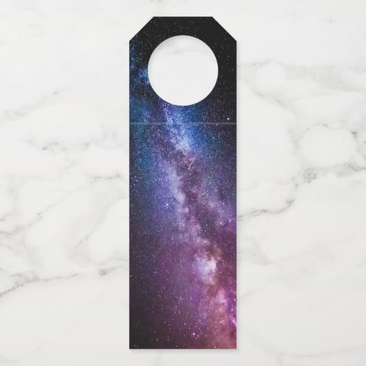 Milde, helle Farben Flaschenanhänger (Vorderseite)