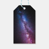 Milde, helle Farben Geschenkanhänger (Rückseite)