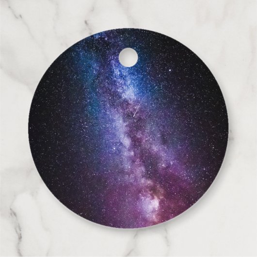 Milde, helle Farben Geschenkanhänger (Rückseite)