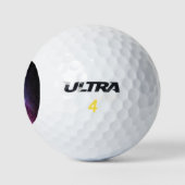 Milde, helle Farben Golfball (Logo)