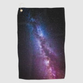 Milde, helle Farben Golfhandtuch (Vorderseite)