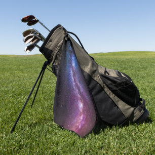 Milde, helle Farben Golfhandtuch