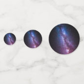 Milde, helle Farben Konfetti (Rückseiten)