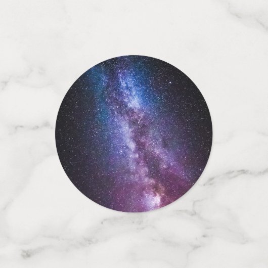 Milde, helle Farben Konfetti (Klein Vorderseite)