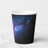 Milde, helle Farben Pappbecher (Rückseite)