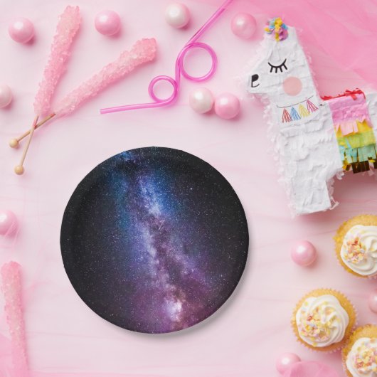 Milde, helle Farben Pappteller (Party)