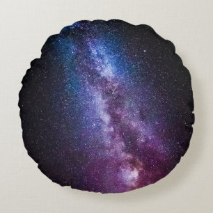 Milde, helle Farben Rundes Kissen