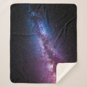 Milde, helle Farben Sherpadecke (Vorderseite)