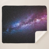 Milde, helle Farben Sherpadecke (Vorderseite (Horizontal))