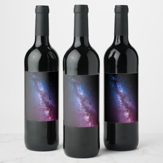 Milde, helle Farben Weinetikett (Flaschen)