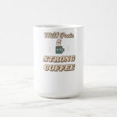 Milde Panik & starker Kaffee Kaffeetasse (Mittel)