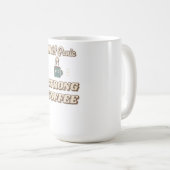 Milde Panik & starker Kaffee Kaffeetasse (VorderseiteRechts)