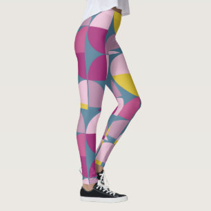 Milde psychedelische lila Rosa Farben mo Leggings