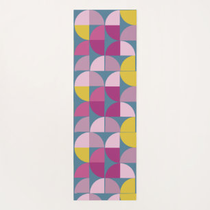 Milde psychedelische lila Rosa Farben mo Yogamatte