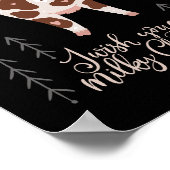 milde Weihnachten Poster (Ecke)