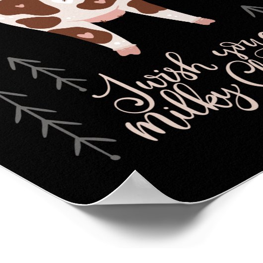 milde Weihnachten Poster (Ecke)