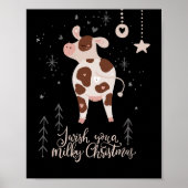 milde Weihnachten Poster (Vorne)