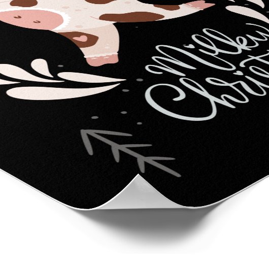 milde Weihnachten Poster (Ecke)