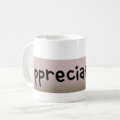 milder Becher Kaffeetasse (Vorderseite Links)