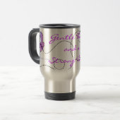 Mildern Sie Umarmungs-Tasse Reisebecher (Vorderseite Links)
