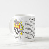 Mildes Familien-Wappen Tasse (Vorderseite Links)