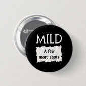 Mildes Hot Sauce Packet Group Halloween-Kostüm Button (Vorne & Hinten)