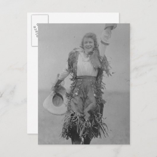 Mildred Douglas. Postkarte (Vorne/Hinten)