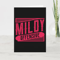 MILDY OFFENSIVE Funny Sprichwort Office Bau