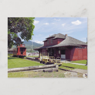 Mile 0 Museum Postkarte