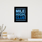 Mile High Club Poster (Küche)