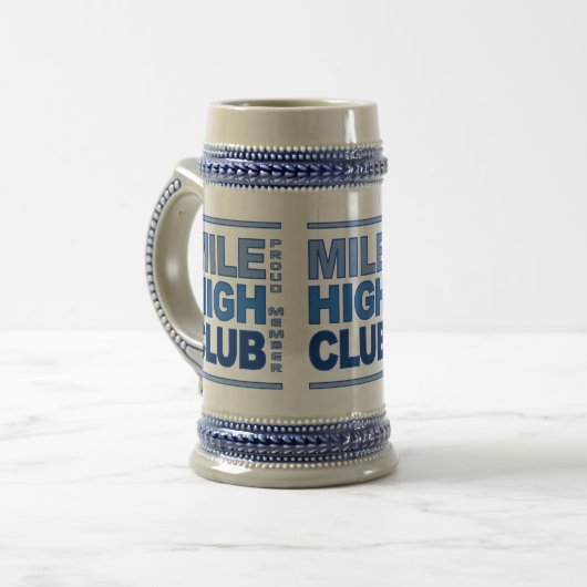 Mile High Club Tasse (Vorderseite Links)