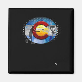 Mile High Colorado Disc Golf  Magnet