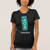 Mile Marker 406 Montana T-Shirt (Vorderseite)
