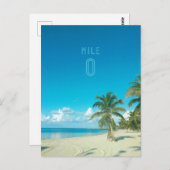 MILE ZERO Postkarte (Vorne/Hinten)