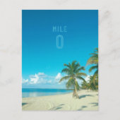 MILE ZERO Postkarte (Vorderseite)