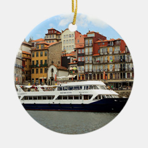 Milenio tun Duero-Boot, Porto, Portugal Keramikornament