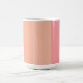 Milennial Pink Pastellmuster Kaffeetasse (Mittel)