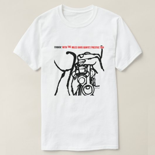 Miles Davis Cookin´ T-Shirt (Design vorne)