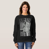 Miles Davis einfach Cool Sweatshirt (Vorne ganz)