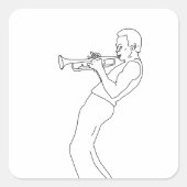 Miles Davis Sticker (Vorderseite)