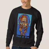 Miles Davis Sweatshirt "Kind von Blau" (Vorderseite)