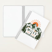 Miles & Mountains Journal Notizblock (Innen)