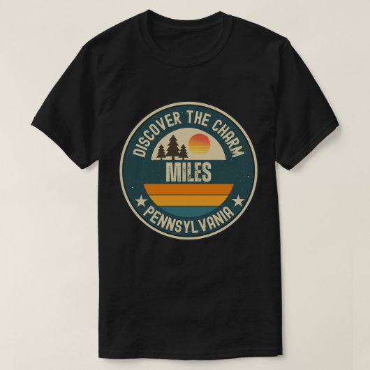 Miles, Pennsylvania T-Shirt (Design vorne)