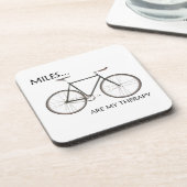 MIles sind meine Therapie Getränkeuntersetzer (Linke Seite)