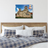 Mileseva Monastery Saint Nicholas Leinwanddruck (Insitu (Schlafzimmer))