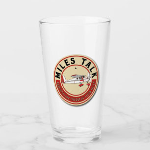 MilesTalk Pint Glass Glas
