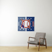 Milestone Baby Foto Prop Baseball ⚾ Sport Wandteppich (Beispiel (Horizontal))