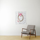 Milestone Baby Foto Prop. Wandteppich (Beispiel)